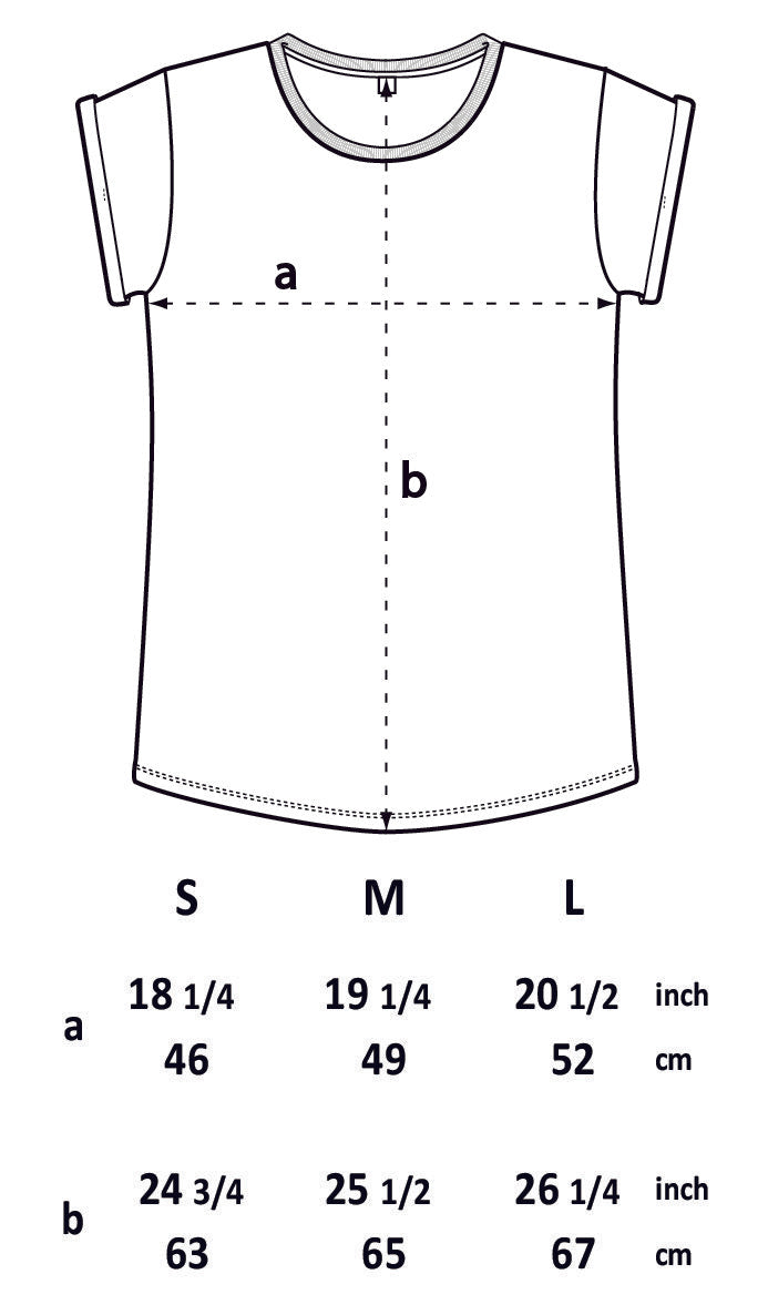 Damenshirt "Glück kommt in Wellen"