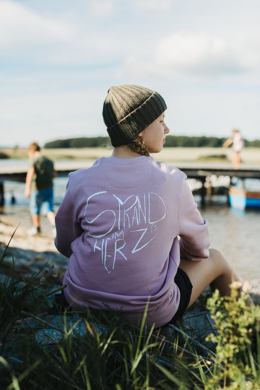 Sweatshirt "Strand im Herz"