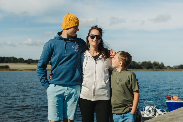 Hoodie "Strand im Herz"